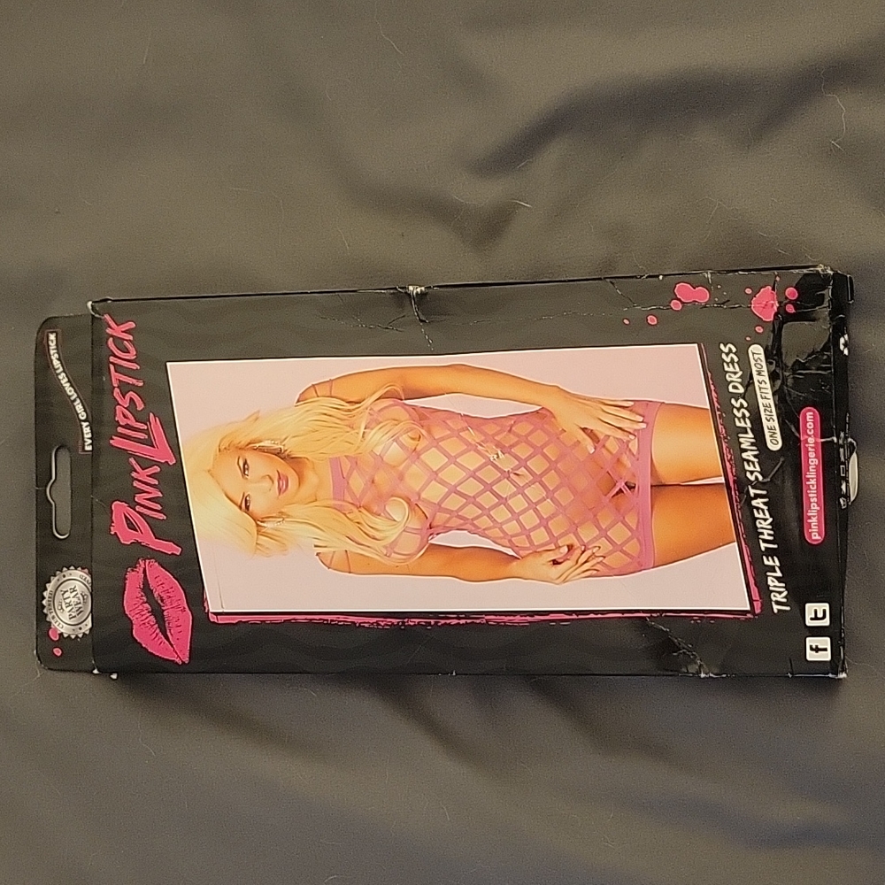 Pink Lipstick Triple Threat Seamless Dress